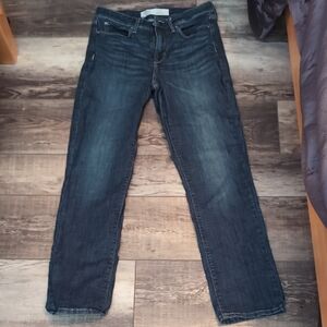 Signature by Levi Strauss Blue Straight Jeans Shaping
